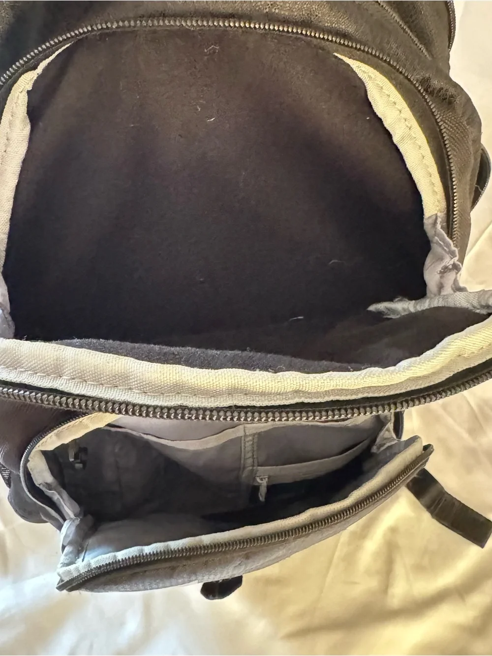 Puma Black Backpack with White Logo